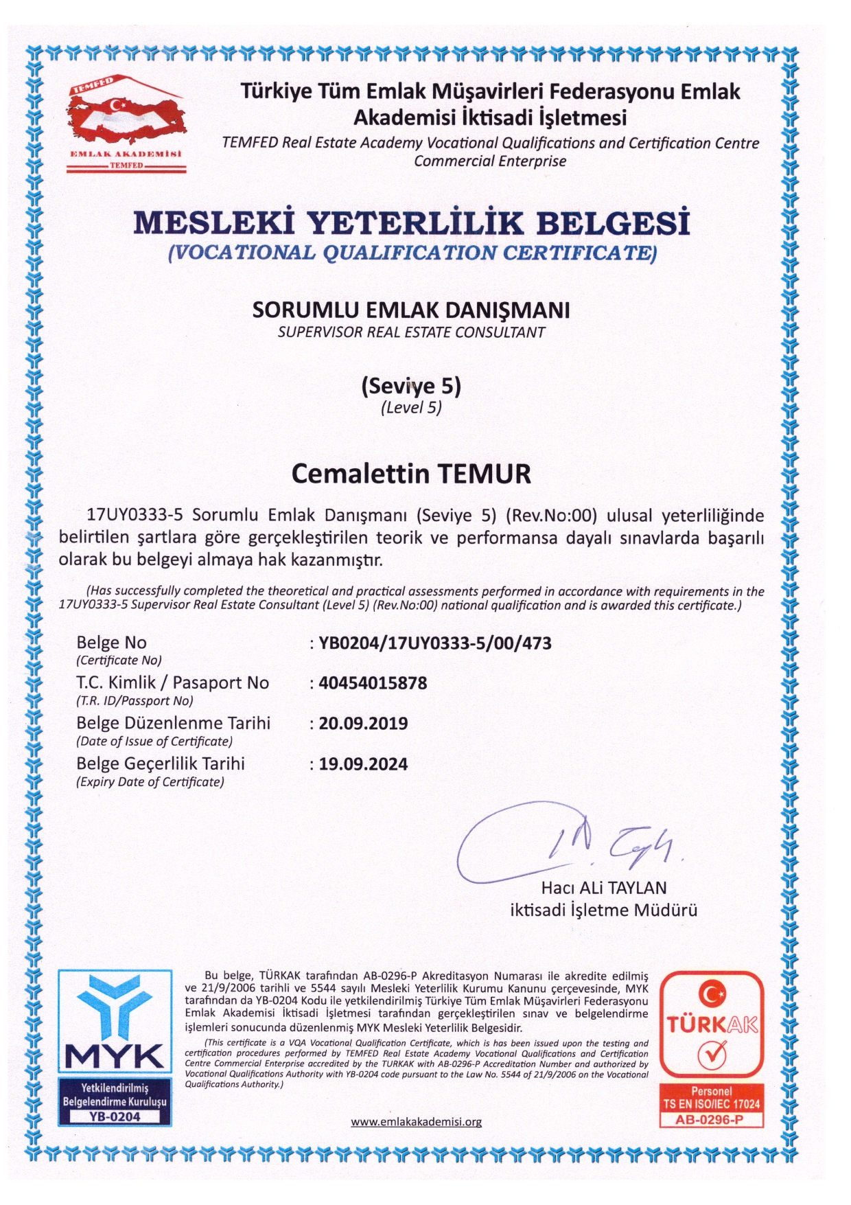 Belgelerimiz Belgelerimiz